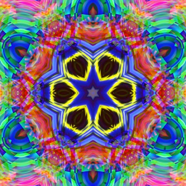 Renkli soyut desen. Dijital efektler. Poster, broşür, el ilanı ve kart için yaratıcı grafik tasarımı. Eşsiz duvar kâğıdı. Ağ, kumaş ve not defteri kapağı için arkaplan.