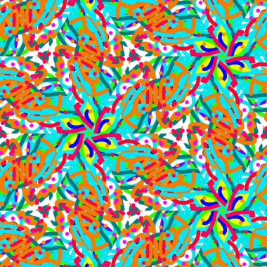 Çok renkli soyut arkaplan. Renkli desen. Dijital efektler. Poster, broşür, el ilanı ve kart için yaratıcı grafik tasarımı. Eşsiz duvar kâğıdı. Ağ, kumaş ve not defteri kapağı için arkaplan.