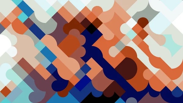 多色抽象的な背景 カラフルなパターン デジタル効果 ポスター パンフレット チラシ カードのための創造的なグラフィックデザイン ユニークな壁紙 — ストック写真
