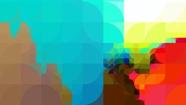 Fundo Abstrato Multicolorido Padrão Colorido Efeitos Digitais Design Gráfico Criativo — Fotografia de Stock
