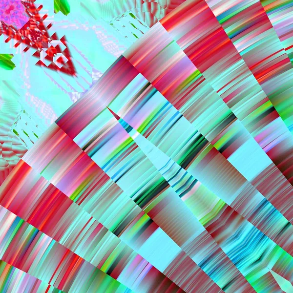 Fundo Abstrato Multicolorido Padrão Colorido Efeitos Digitais Design Gráfico Criativo — Fotografia de Stock