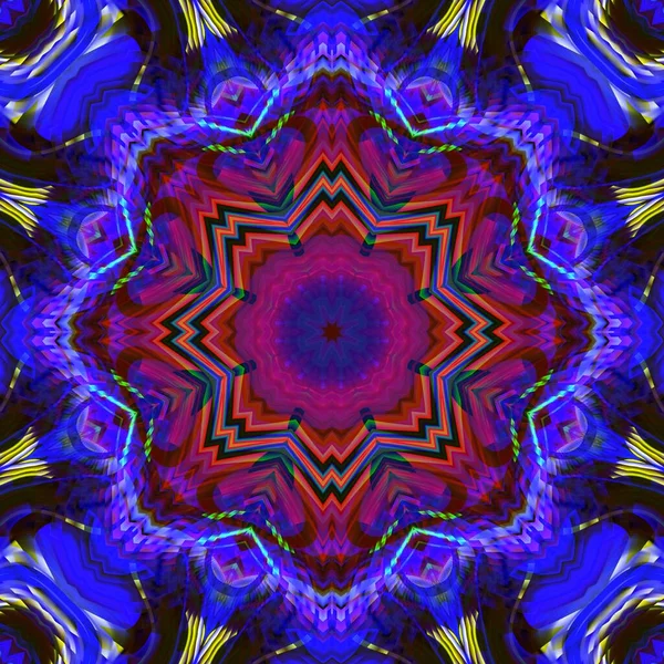 Renkli soyut desen. Dijital efektler. Poster, broşür, el ilanı ve kart için yaratıcı grafik tasarımı. Eşsiz duvar kâğıdı. Ağ, kumaş ve not defteri kapağı için arkaplan.