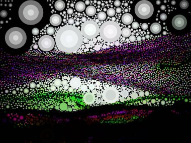 Renkli soyut desen. Dijital efektler. Poster, broşür, el ilanı ve kart için yaratıcı grafik tasarımı. Eşsiz duvar kâğıdı. Ağ, kumaş ve not defteri kapağı için arkaplan.