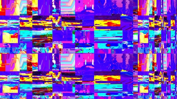 Kleurrijk Abstract Patroon Digitale Effecten Creatief Grafisch Ontwerp Voor Poster — Stockfoto