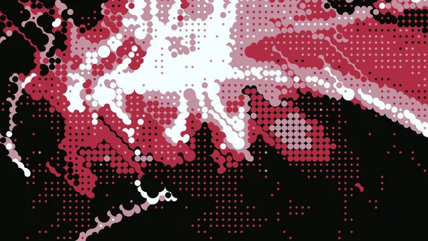 Színes Absztrakt Minta Digitális Effektek Kreatív Grafikai Tervezés Poszterhez Brosúrához — Stock Fotó