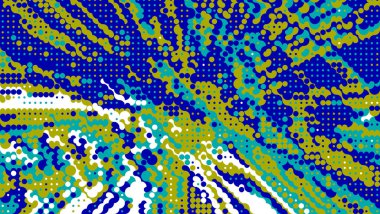 Renkli soyut desen. Dijital efektler. Poster, broşür, el ilanı ve kart için yaratıcı grafik tasarımı. Eşsiz duvar kâğıdı. Ağ, kumaş ve not defteri kapağı için arkaplan.