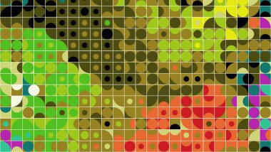 Renkli soyut desen. Dijital efektler. Poster, broşür, el ilanı ve kart için yaratıcı grafik tasarımı. Eşsiz duvar kâğıdı. Ağ, kumaş ve not defteri kapağı için arkaplan.