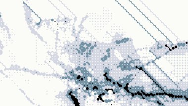 Renkli soyut desen. Dijital efektler. Poster, broşür, el ilanı ve kart için yaratıcı grafik tasarımı. Eşsiz duvar kâğıdı. Ağ, kumaş ve not defteri kapağı için arkaplan.