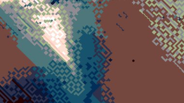 Renkli soyut desen. Dijital efektler. Poster, broşür, el ilanı ve kart için yaratıcı grafik tasarımı. Eşsiz duvar kâğıdı. Ağ, kumaş ve not defteri kapağı için arkaplan.