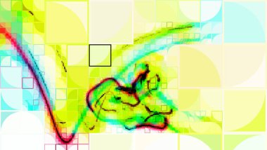 Renkli soyut desen. Dijital efektler. Poster, broşür, el ilanı ve kart için yaratıcı grafik tasarımı. Eşsiz duvar kâğıdı. Ağ, kumaş ve not defteri kapağı için arkaplan.