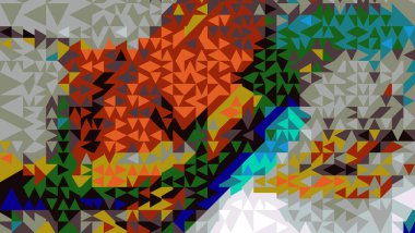 Renkli soyut desen. Dijital efektler. Poster, broşür, el ilanı ve kart için yaratıcı grafik tasarımı. Eşsiz duvar kâğıdı. Ağ, kumaş ve not defteri kapağı için arkaplan.