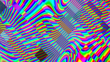 Renkli soyut desen. Dijital efektler. Poster, broşür, el ilanı ve kart için yaratıcı grafik tasarımı. Eşsiz duvar kâğıdı. Ağ, kumaş ve not defteri kapağı için arkaplan.