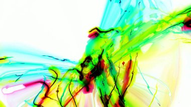 Renkli soyut desen. Dijital efektler. Poster, broşür, el ilanı ve kart için yaratıcı grafik tasarımı. Eşsiz duvar kâğıdı. Ağ, kumaş ve not defteri kapağı için arkaplan.