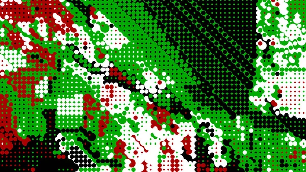 Színes Absztrakt Minta Digitális Effektek Kreatív Grafikai Tervezés Poszterhez Brosúrához — Stock Fotó