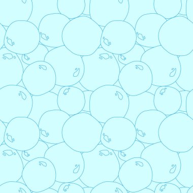 Açık mavi arka planda pürüzsüz sabun köpükleri. Kağıt, kapak, kumaş, iç dekorasyon için modern soyut tasarım