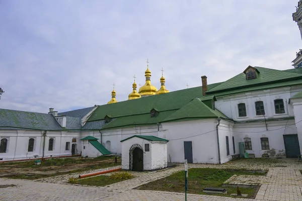 우크라이나 키예프의 기념비적 수도원 유네스코 유적지 키예프 페체르스크 라브라와 — 스톡 사진