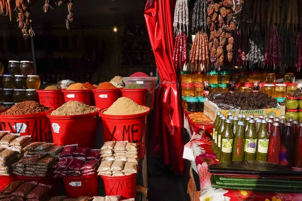 Tbilisi Georgia Spices Fruit Sale Fruit Vegetable Market Station Square — Stock Photo, Image