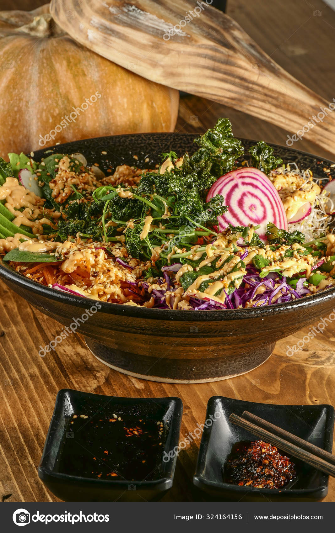 Dish Asian Poke Bowl Stock Photo Alexander2323 324164156 dish-asian-poke-bowl-stock-photo-alexander2323-324164156