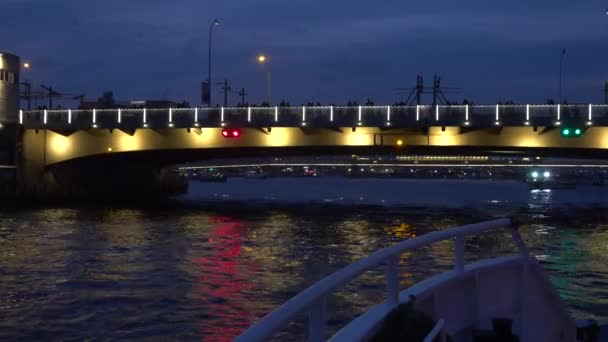 Istanbul Turquie Déc 2019 Une Promenade Ferry Dans Port Istanbul — Video