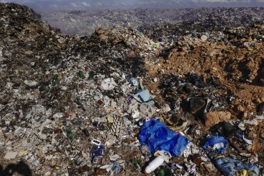 Marsa Matruh, Egypt A public landfill out in the desert where the garbage is burned