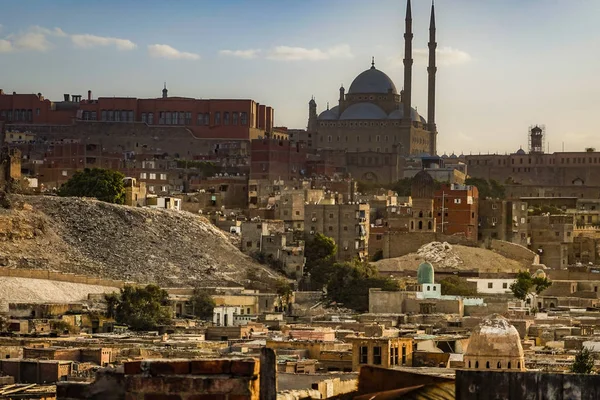 Cairo Egito Mesquita Muhammed Ali Cidadela — Fotografia de Stock