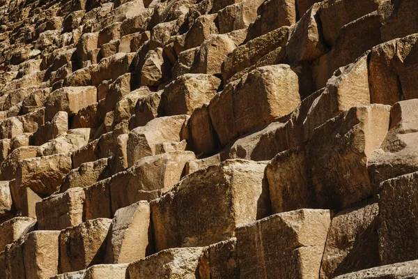 Cairo Egypt Building Blocks Pyramids — Stock Photo, Image