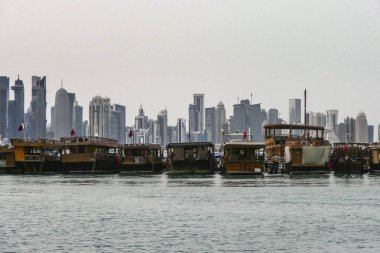 DOHA, QATAR Skyline. West Bay