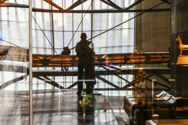 Doha, Katar İslam Sanatları Müzesi Im Pei tarafından tasarlandı.
