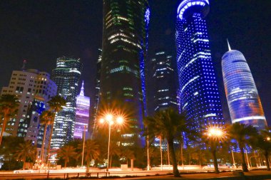 DOHA, QATAR Skyline. West Bay