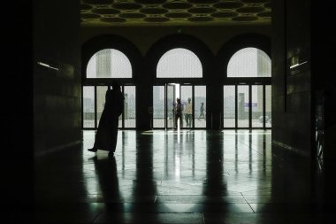 Doha, Katar İslam Sanatları Müzesi Im Pei tarafından tasarlandı.