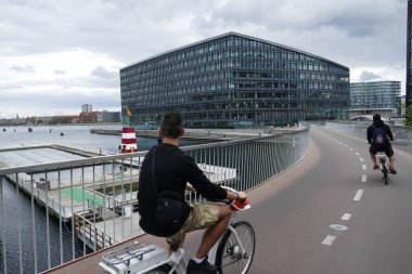 Kopenhag, Danimarka Bisiklet Yolları