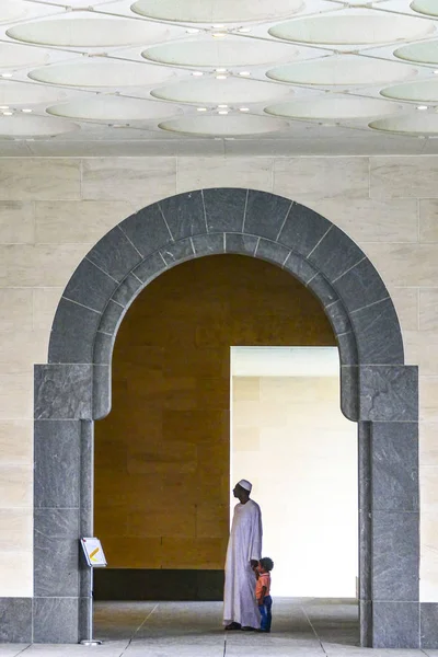 Doha Qatar Museum Islamic Art Батьківство — стокове фото