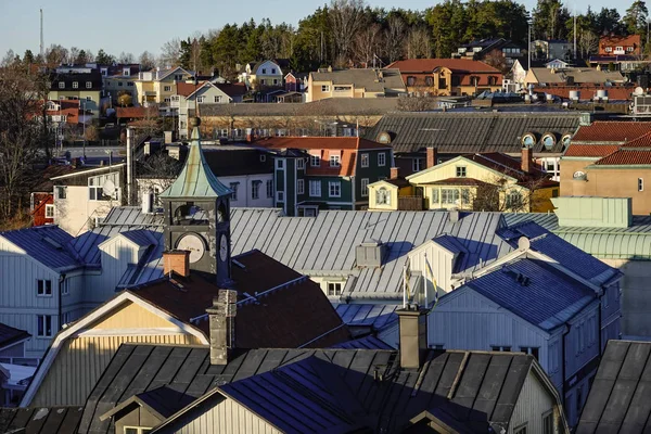 Norrtalje Suecia Horizonte Ciudad — Foto de Stock