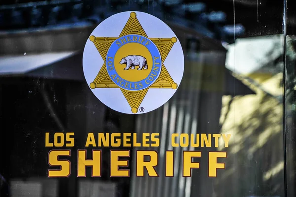 LOS ANGELES CALIFORNIA Sign: Los Angeles County Sheriff's office