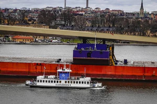 Stockholm Svédország Március 2020 Emberek Megnézik 2017 Kínai Zhen Hua — Stock Fotó