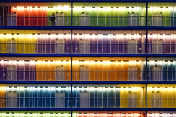 Estocolmo Suecia Colorido Edificio Delantal Hogdalen —  Fotos de Stock