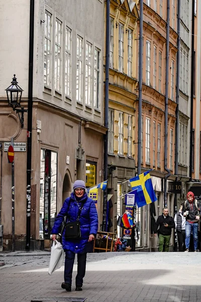 Stockholm Den Mars 2020 Trots Låsningar Alla Andra Länder Fortsätter — Stockfoto