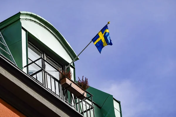 Stockholm Svédország Március 2020 Annak Ellenére Hogy Lezárások Minden Más — Stock Fotó