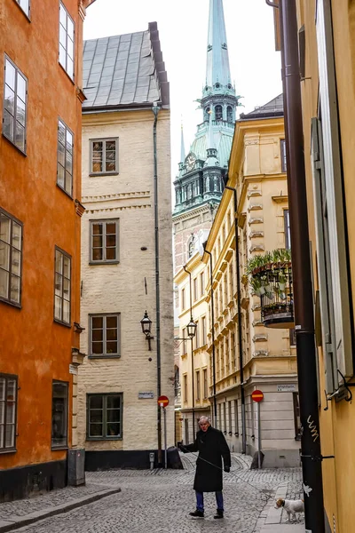 Stockholm Suède Mars 2020 Dépit Des Blocages Dans Tous Les — Photo