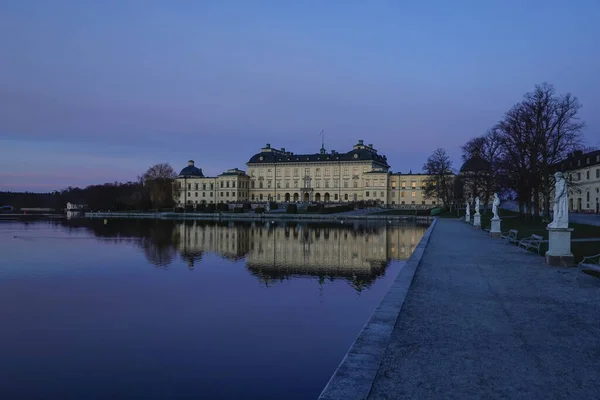 Stockholm Swedia April 2020 Halaman Istana Kerajaan Drottningholm — Stok Foto