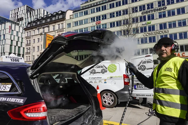 Stockholm Zweden Het Terrein Van Het Stadhuis Van Stockholm Stadshuset — Stockfoto