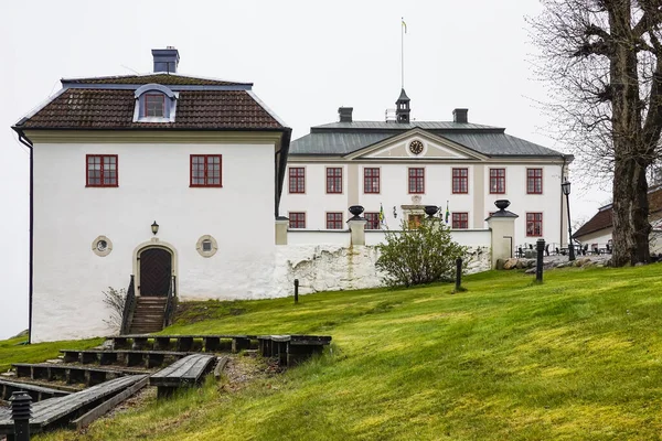 Mauritzberg Manor Suecia Casa Señorial Jardín — Foto de Stock