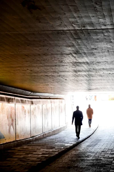 스웨덴 스톡홀름 터널을 — 스톡 사진