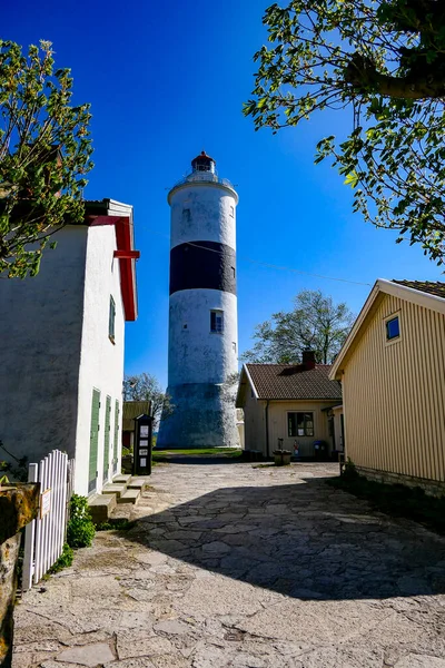 Ottenby Oland Sweden Маяк Оттенбі Заповідник Дикої Природи Південній Вершині — стокове фото