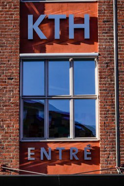 Stockholm, İsveç KTH Kampüsü veya Kraliyet Teknoloji Enstitüsü