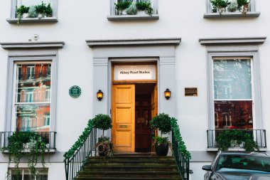 Londra, Uk / Avrupa; 22 / 12 / 2019: Londra 'daki Abbey Road Studios