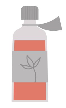 Vektör düz karışım simgesi. Tıbbi resim beyaz arkaplanda izole edilmiş. Sağlık, araştırma ve laboratuvar konsepti. Sağlık kontrolü ya da tedavi videosu ar