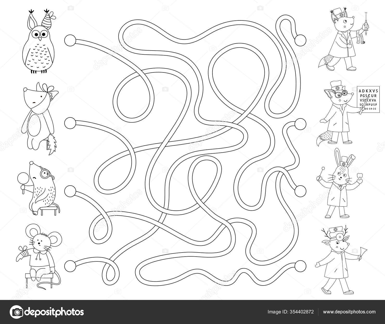 tema medicina. página do livro para colorir para crianças