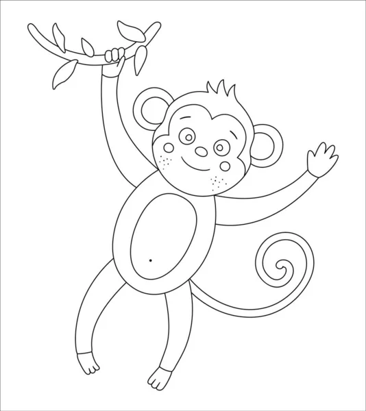 Desenho De Macaco Clipart Em Preto E Branco Infantil Bonito Cartão Colorir  PNG , Desenho De Carro, Desenho De Macaco, Desenho De Asa Imagem PNG e PSD  Para Download Gratuito