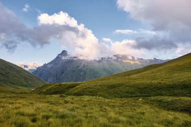 Ağustos 'ta Soçi' deki Kafkas Dağları